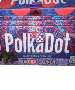 Polkadot Buncha Crunch Belgian Chocolate Bar