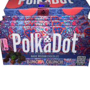 Polkadot Buncha Crunch Belgian Chocolate Bar